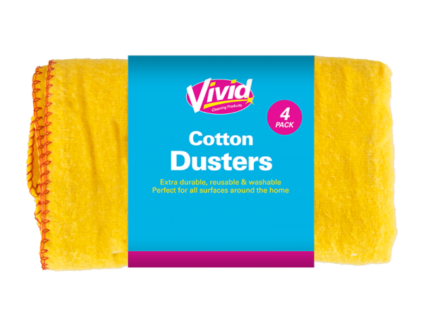 Cotton Dusters 4pk - 5056170363082