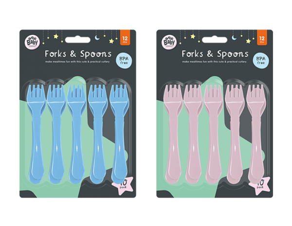 Fork and Spoon Set 10 Pack