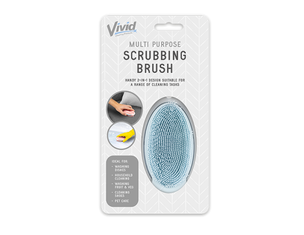 Silicone Scrubbing Brush - 5056283869563