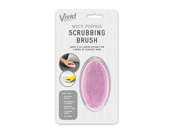 Silicone Scrubbing Brush - 5056283869563