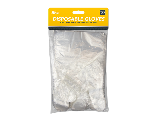 Disposable Gloves - 100 Pack