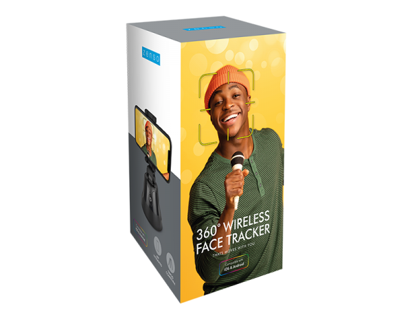 360 Wireless Phone Holder Face Tracker - 5056283862328