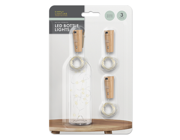 Bottle Top String Lights 3PK