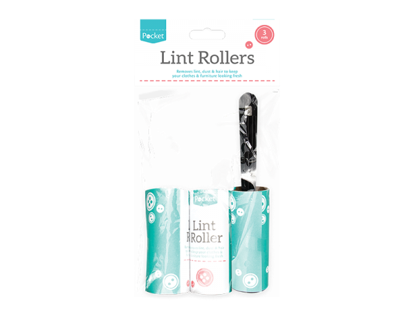 Lint Rollers 3pk