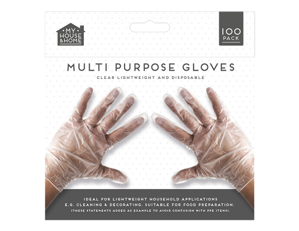 Multi Purpose Gloves - 100 Pack