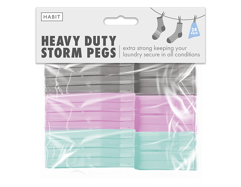 Heavy Duty Storm Pegs 24pk - 5056170351591