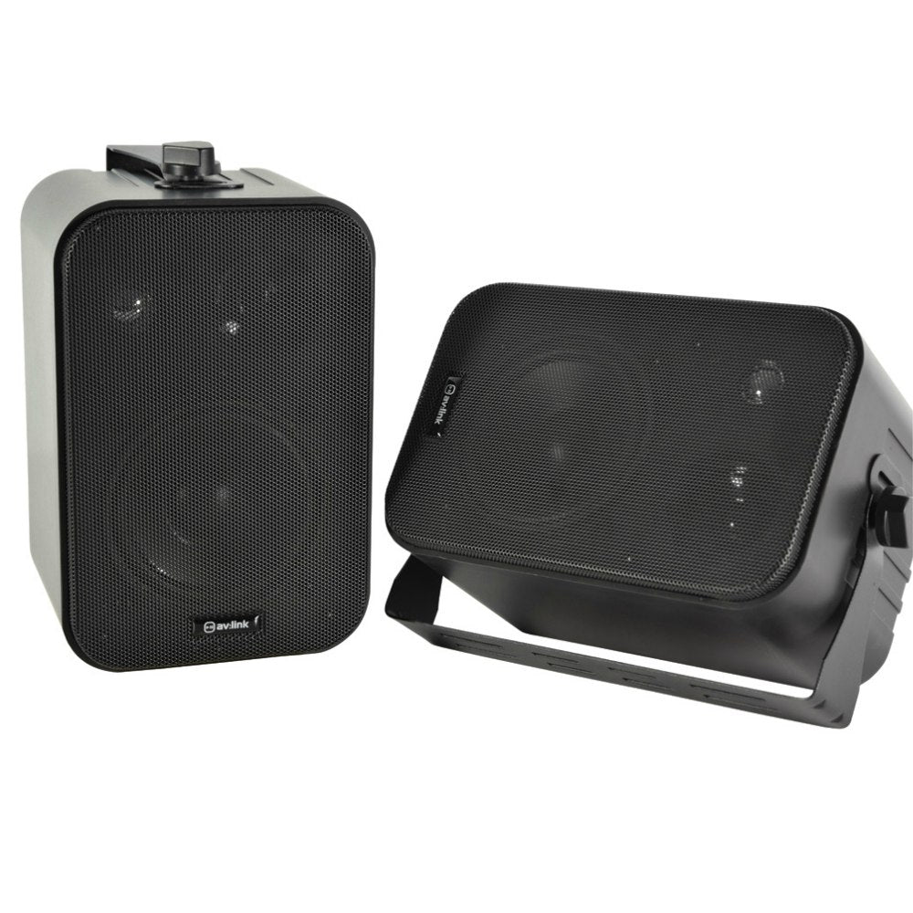 Stereo Background Speakers (pair) B30 - 100.005 Black - 5015972124581