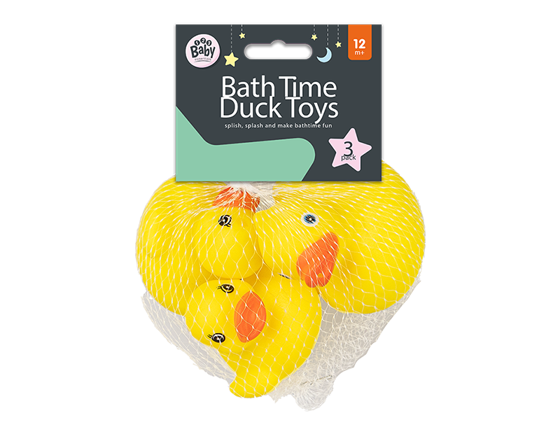 Bath Time Duck Toys 3pk