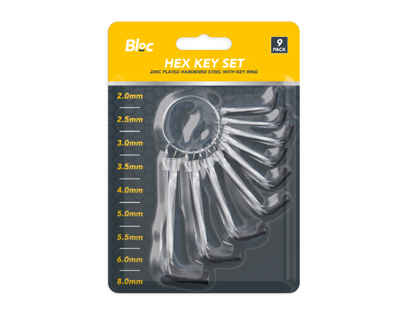 Allen Hex Key Set 9pk