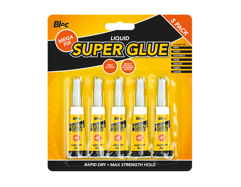 Super Glue 3g 5pk