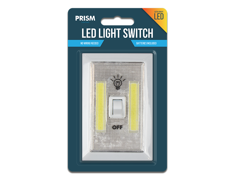 LED Light Switch with Batteries - 5056283826924